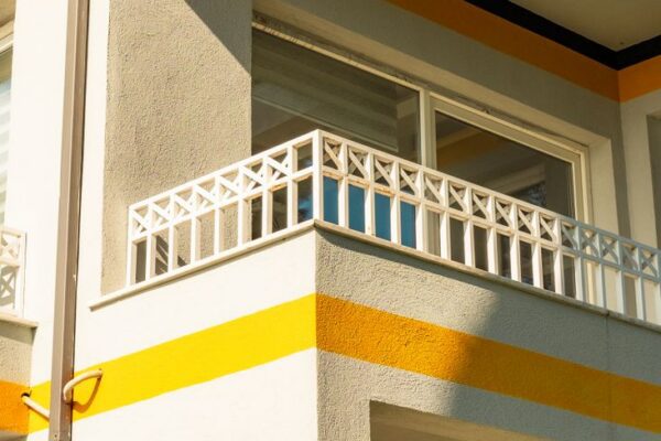 house with balcony